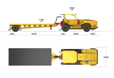 10T Tractor Trailer_Dims