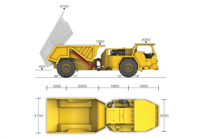 14T DumpTruck_Dims