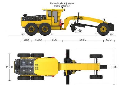 MED Grader 17000_Dims